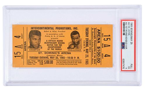 MUHAMMAD ALI SONNY LISTON UNUSED 3c61e9