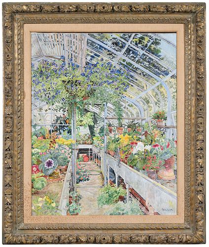 LILIAN MACKENDRICK(New York, 1906-1987)

Greenhouse