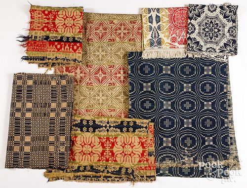 GROUP OF COVERLETS AND COVERLET