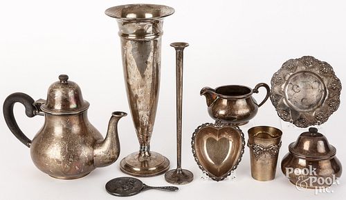 GROUP OF STERLING SILVER, ETC.Group