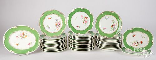 ENGLISH BOTANICAL DINNERWARE SERVICE  3c62c9