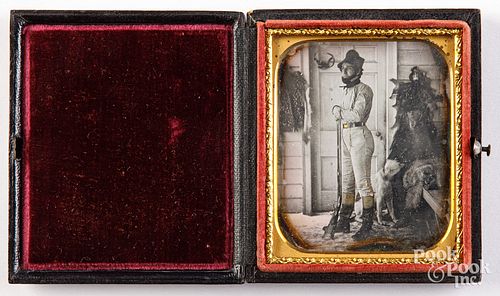 AMBROTYPE OF A HUNTERAmbrotype