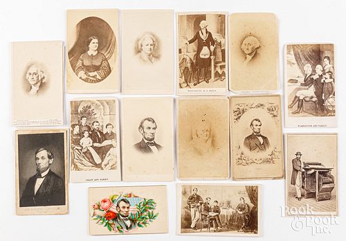 GROUP OF CARTES DE VISTEGroup of