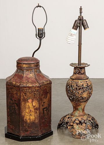 TWO TABLE LAMPSTwo table lamps