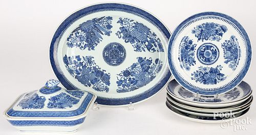 CHINESE EXPORT PORCELAIN BLUE FITZHUGH 3c63be