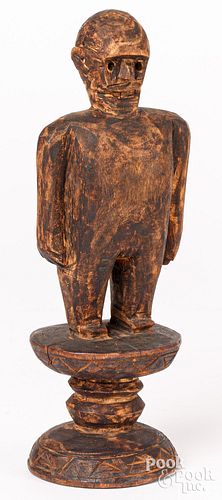 AFRICAN CARVED TRIBAL FIGUREAfrican