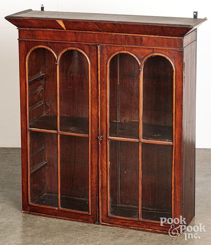 CLASSICAL MAHOGANY CUPBOARD TOP  3c63e9