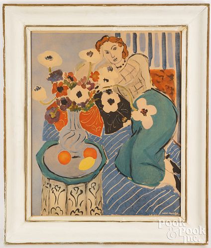 HENRI MATISSE LITHOGRAPHHenri Matisse 3c6521