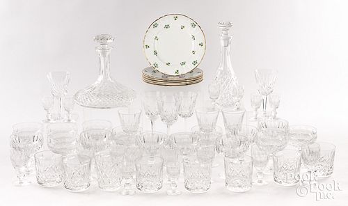 GLASS STEMWARE INCLUDING WATERFORD  3c6541