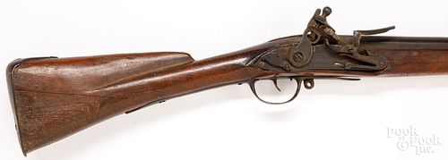 FRENCH CONVERTED FLINTLOCK MUSKETFrench 3c656a