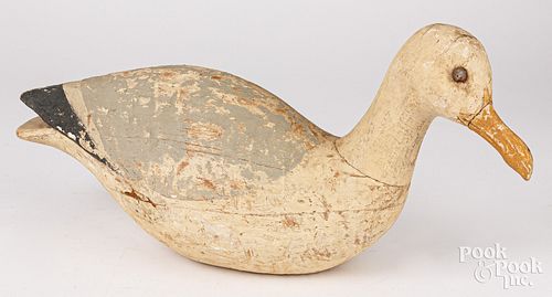CARVED AND PAINTED SEAGULL CONFIDENCE 3c6582