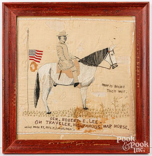 EMBROIDERY OF ROBERT E LEE 20TH 3c65e4