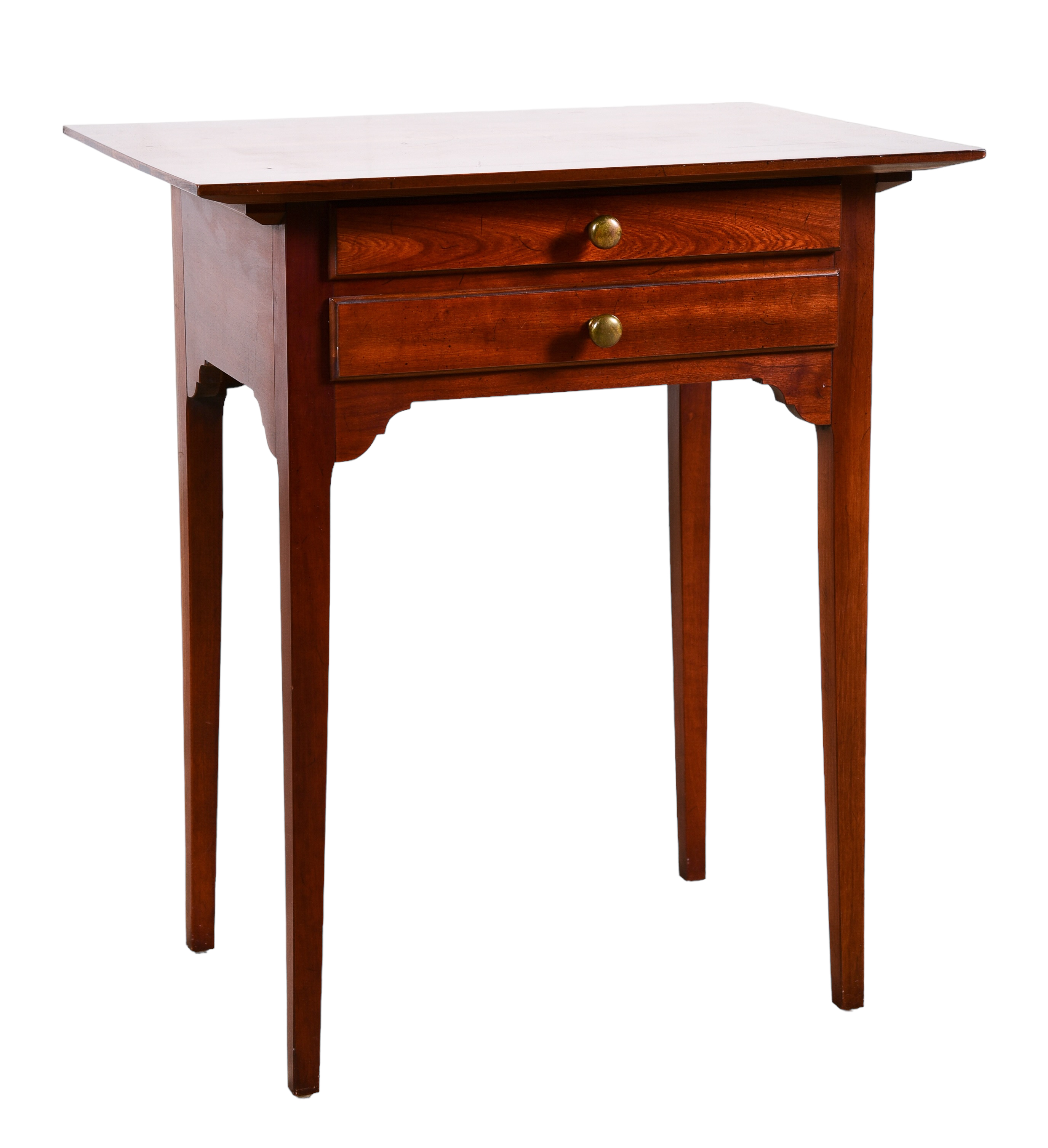 Hepplewhite style cherry side table  3c6674