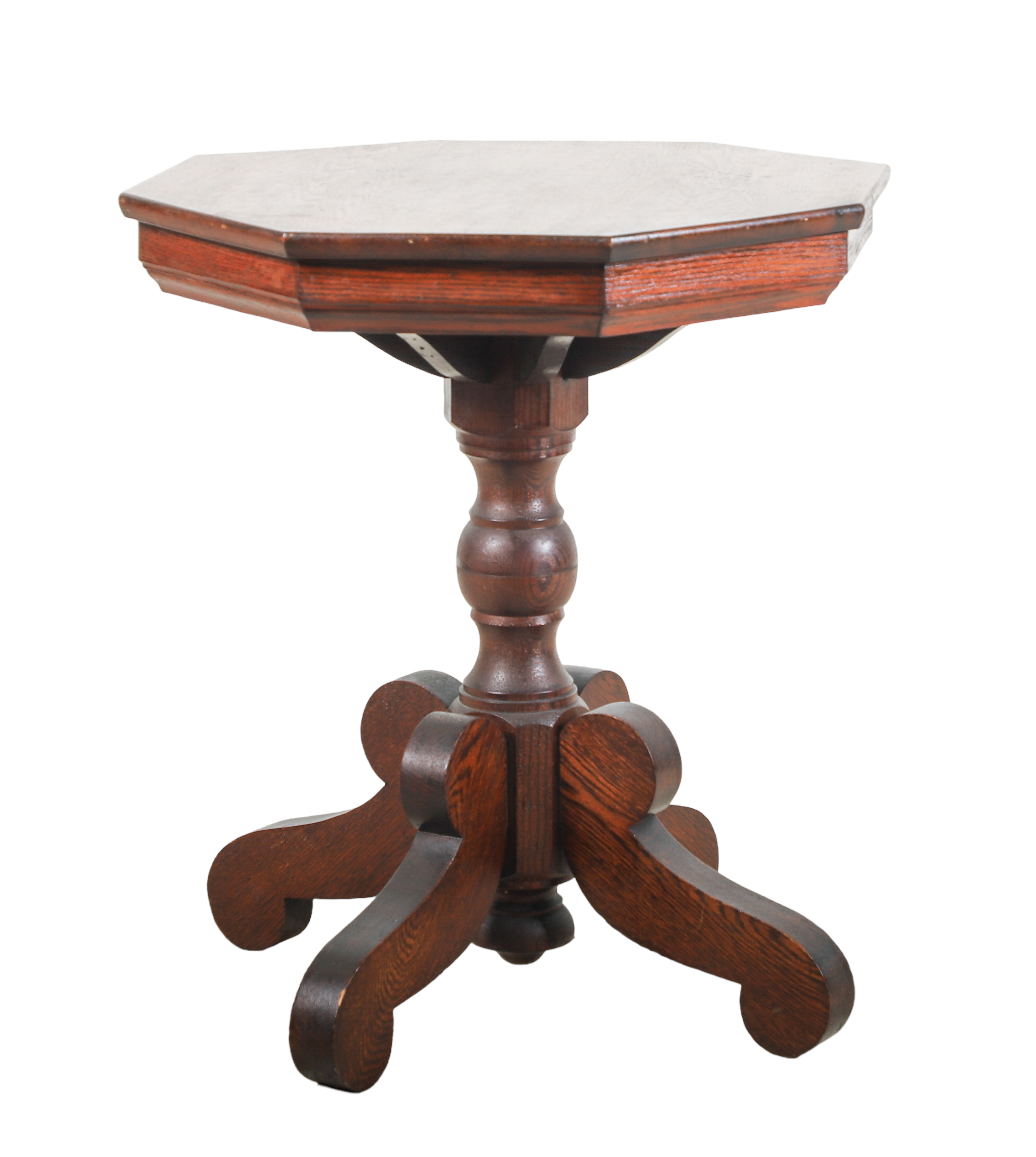 Empire style oak octogonal center 3c6692