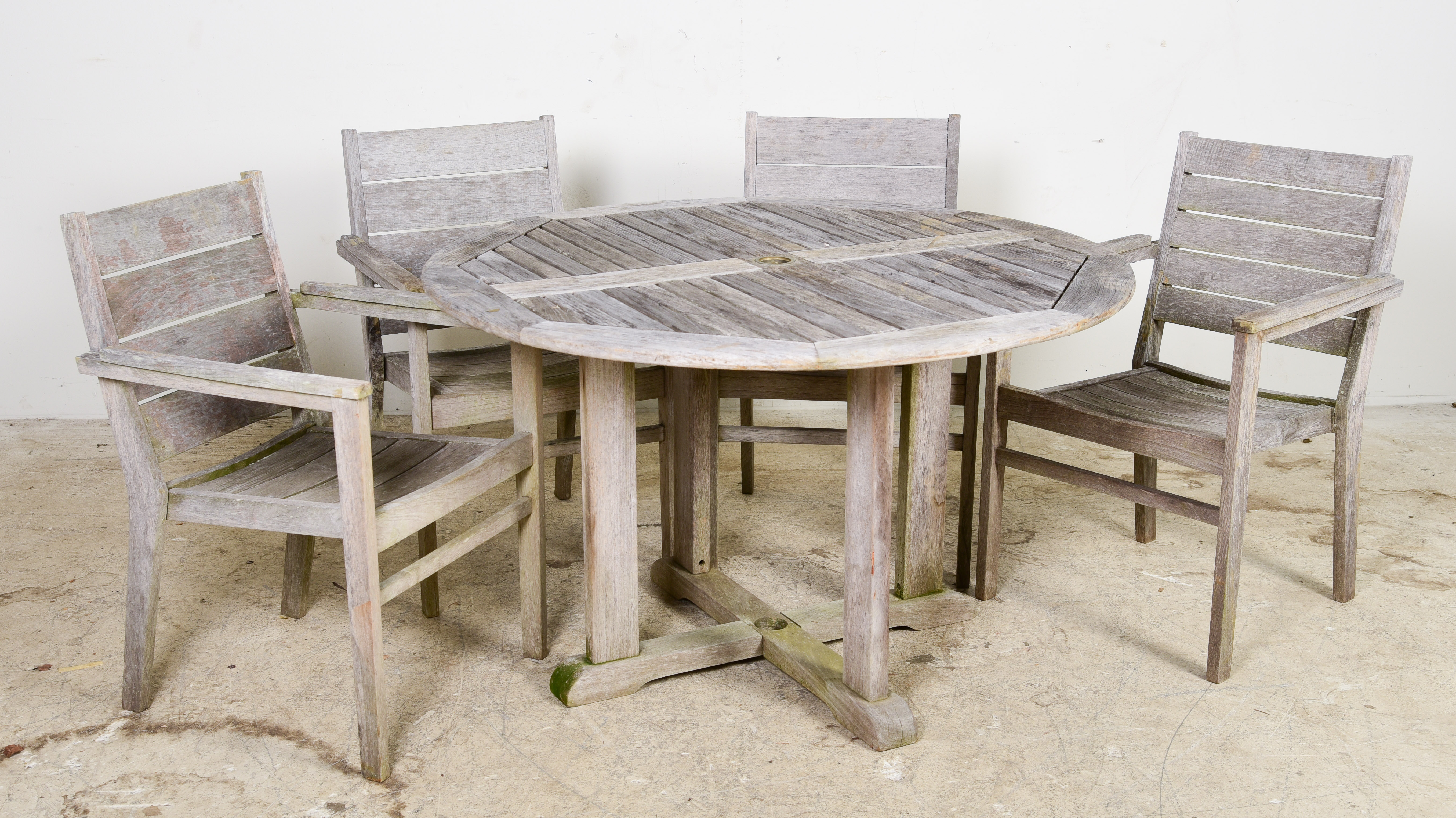 (5) pc Outdoor Classics teak patio