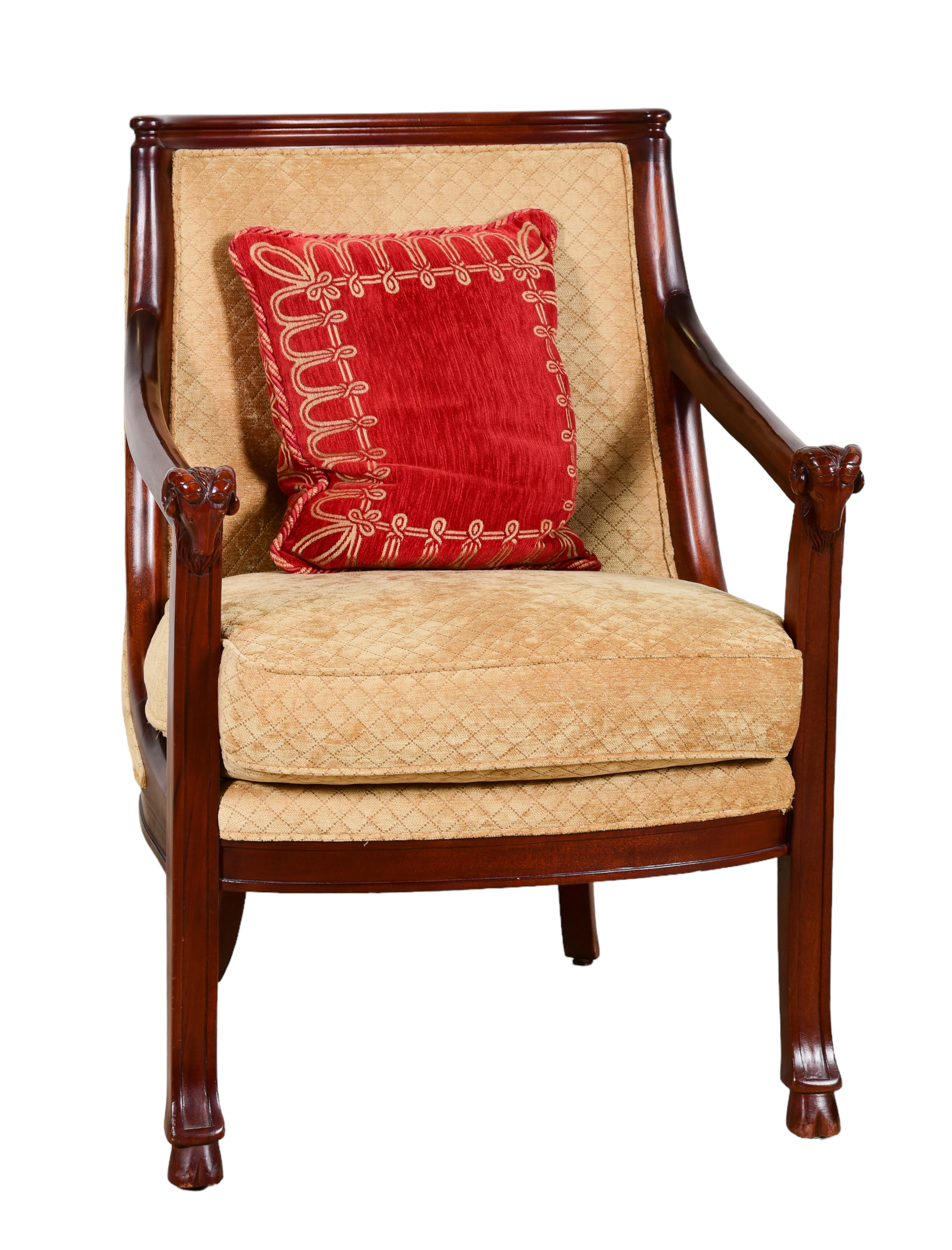 Kravet Furniture mahogany carved 3c66d1