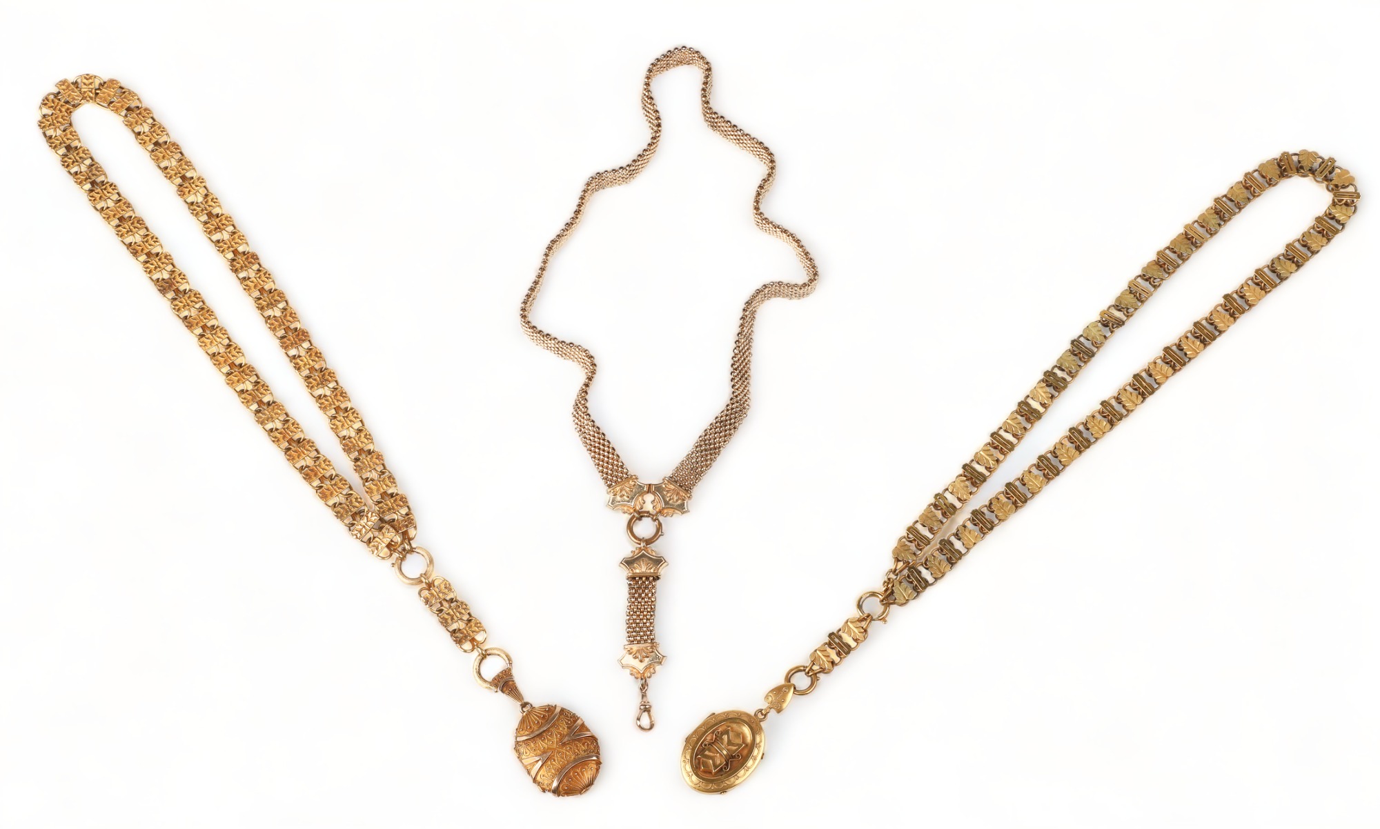 Victorian gold filled locket necklaces 3c677d