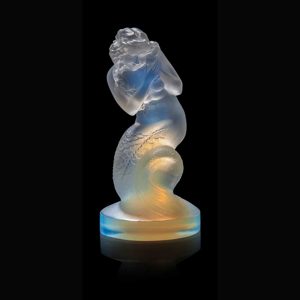 ‡ RENé LALIQUE (FRENCH 1860-1945)
NAIADE