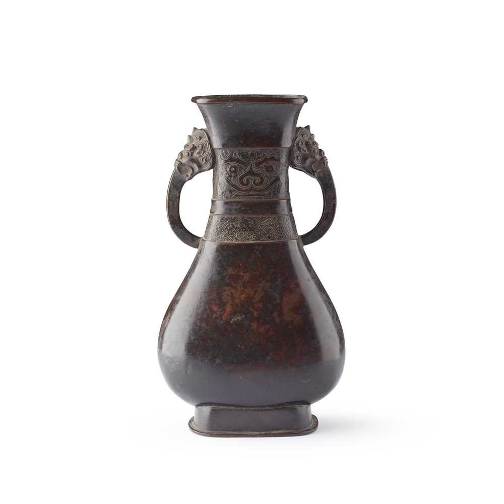 ARCHAISTIC BRONZE VASE, HU
SONG