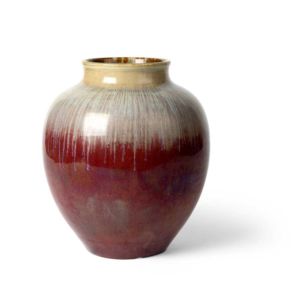 FLAMB GLAZED JAR QING DYNASTY  3c69cb