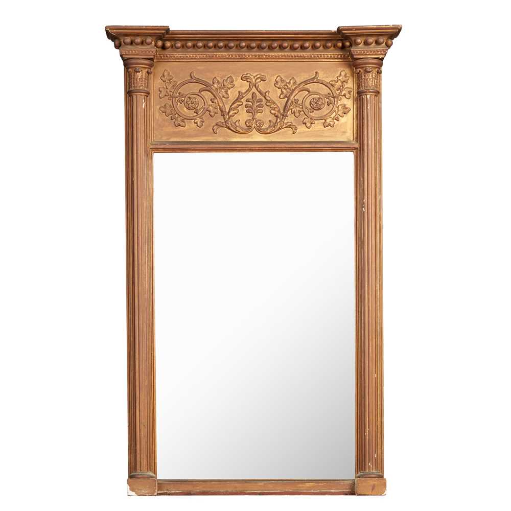 REGENCY GILTWOOD AND GESSO MIRROR EARLY 3c6a4c