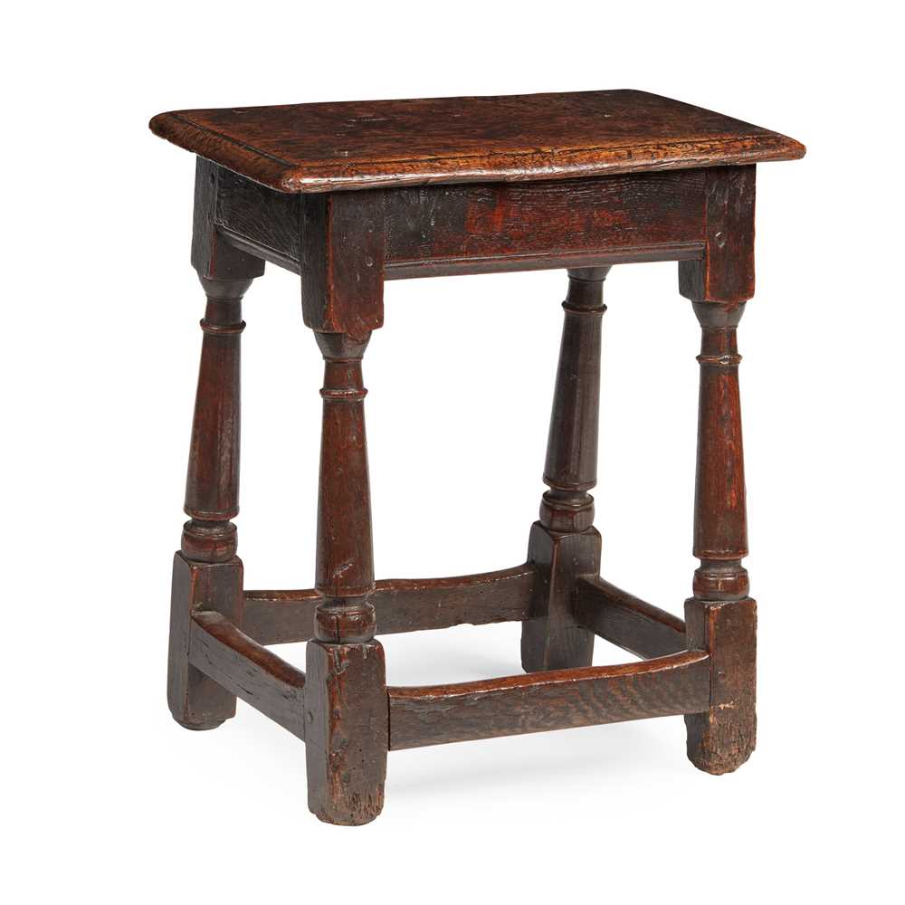 OAK JOINT STOOL LATE 17TH CENTURY 3c6a6d