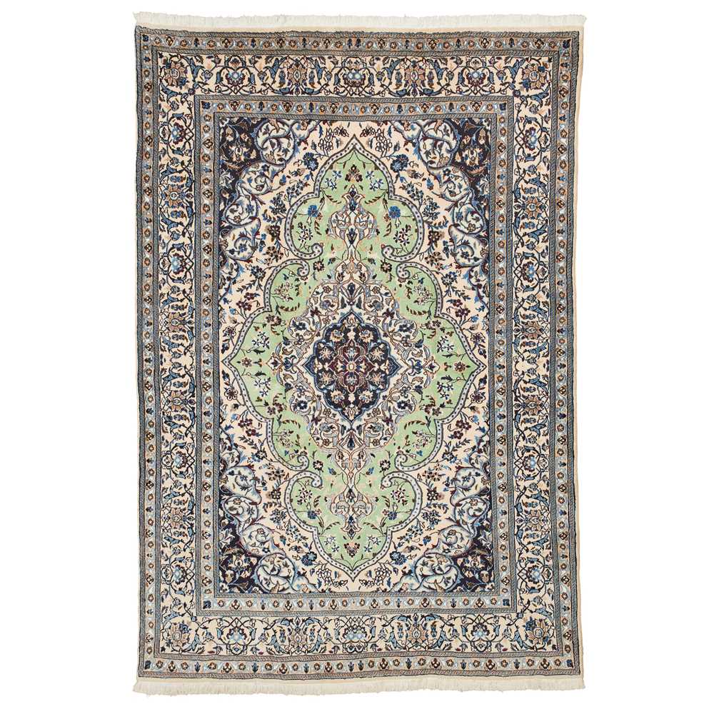 NAIN PART SILK CARPET
CENTRAL PERSIA,