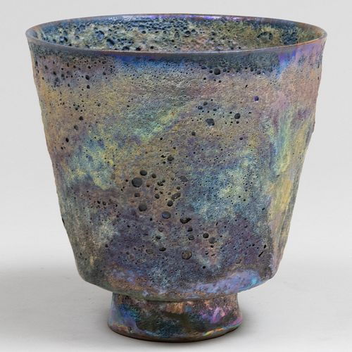 BEATRICE WOOD VOLCANIC LUSTER POTTERY 3c6cab