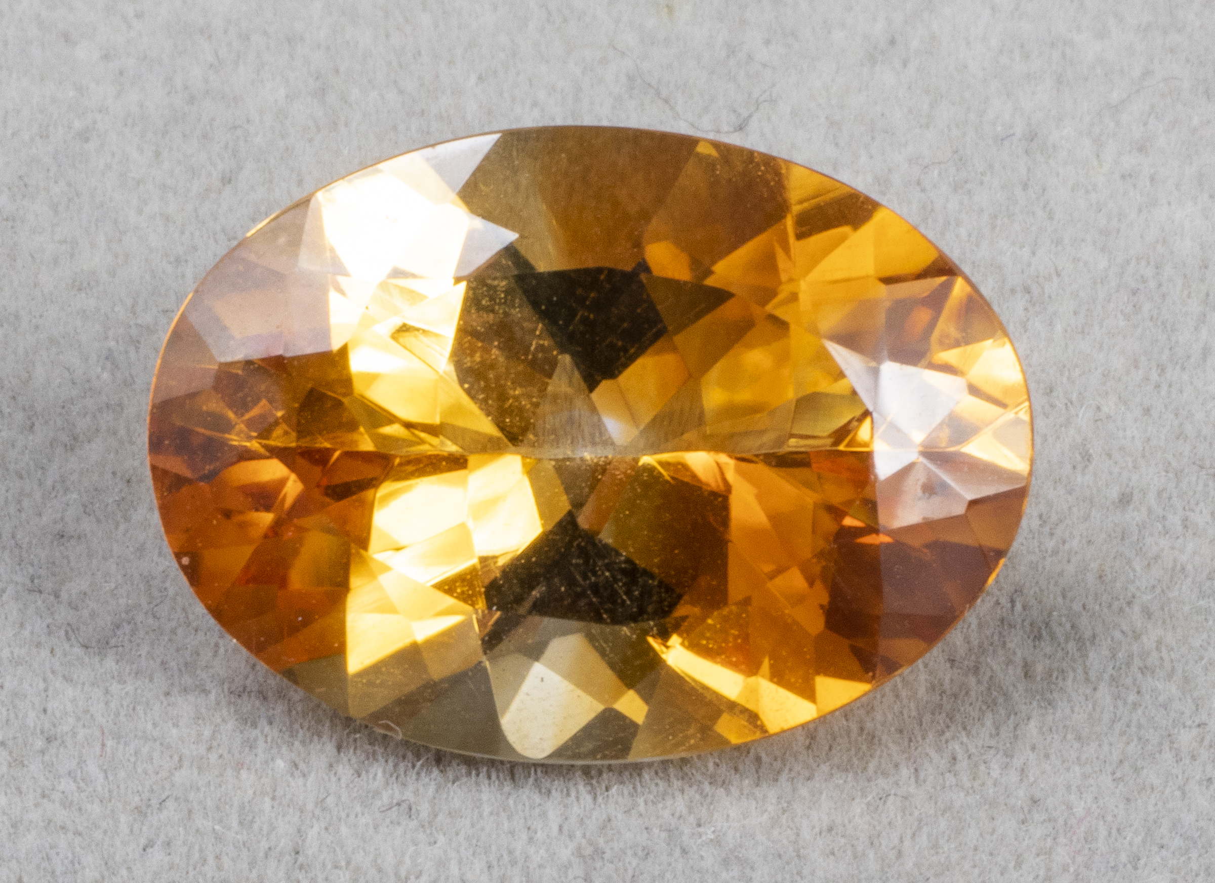 9 60 CT LOOSE OVAL CITRINE STONE 3c4620