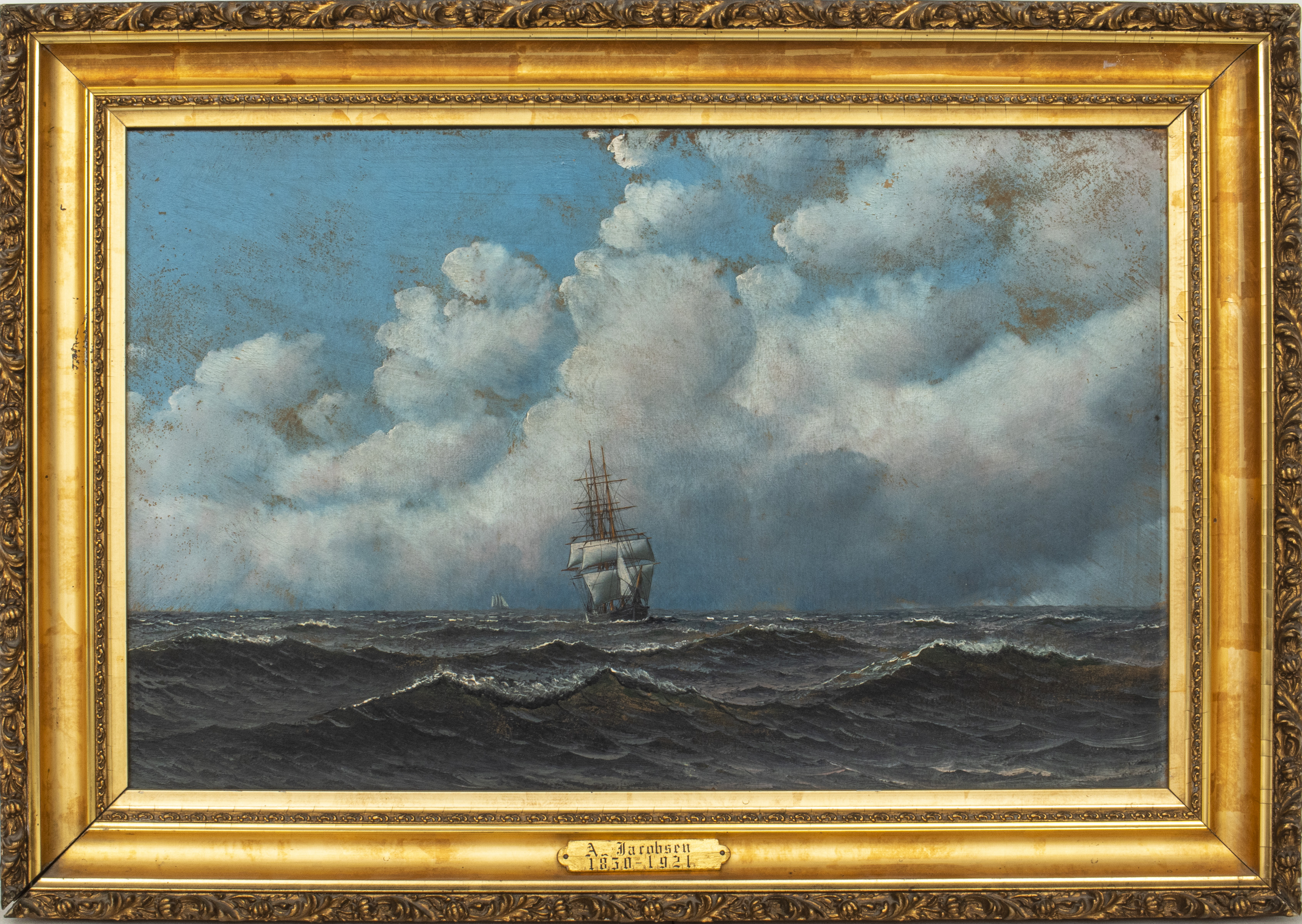 ANTONIO JACOBSEN MARITIME OIL ON 3c4665