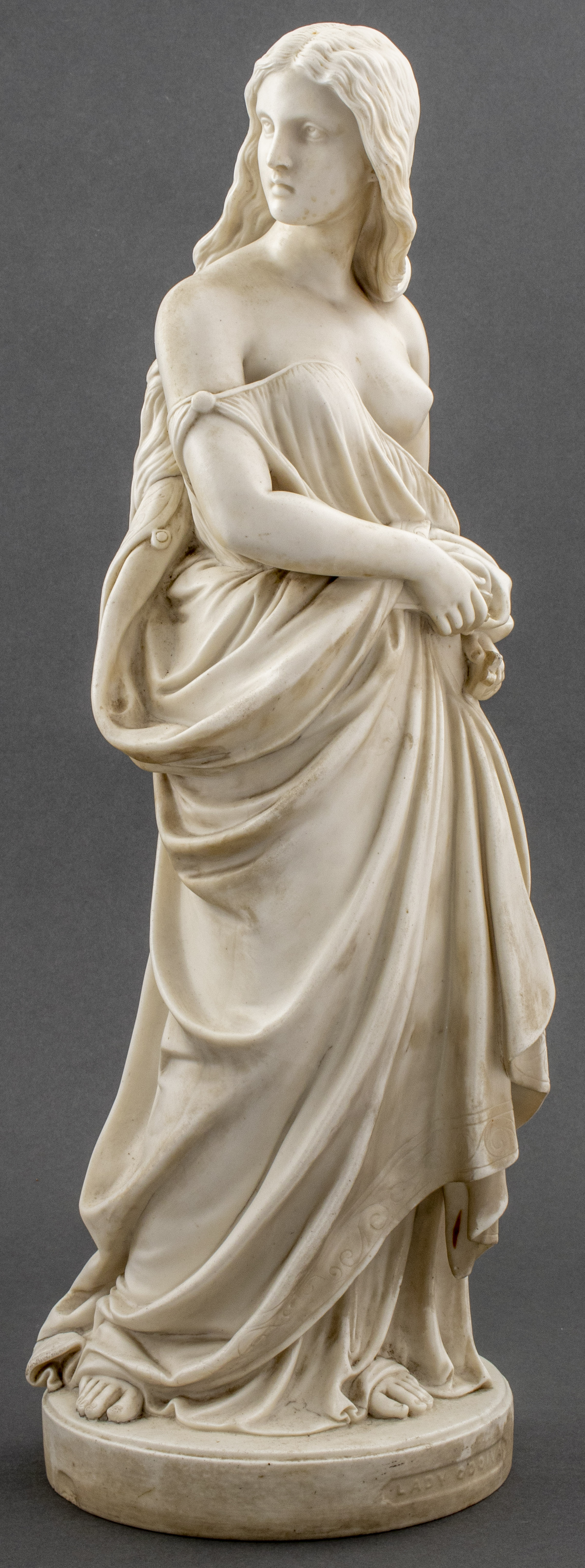 COPELAND PARIAN STATUE OF LADY