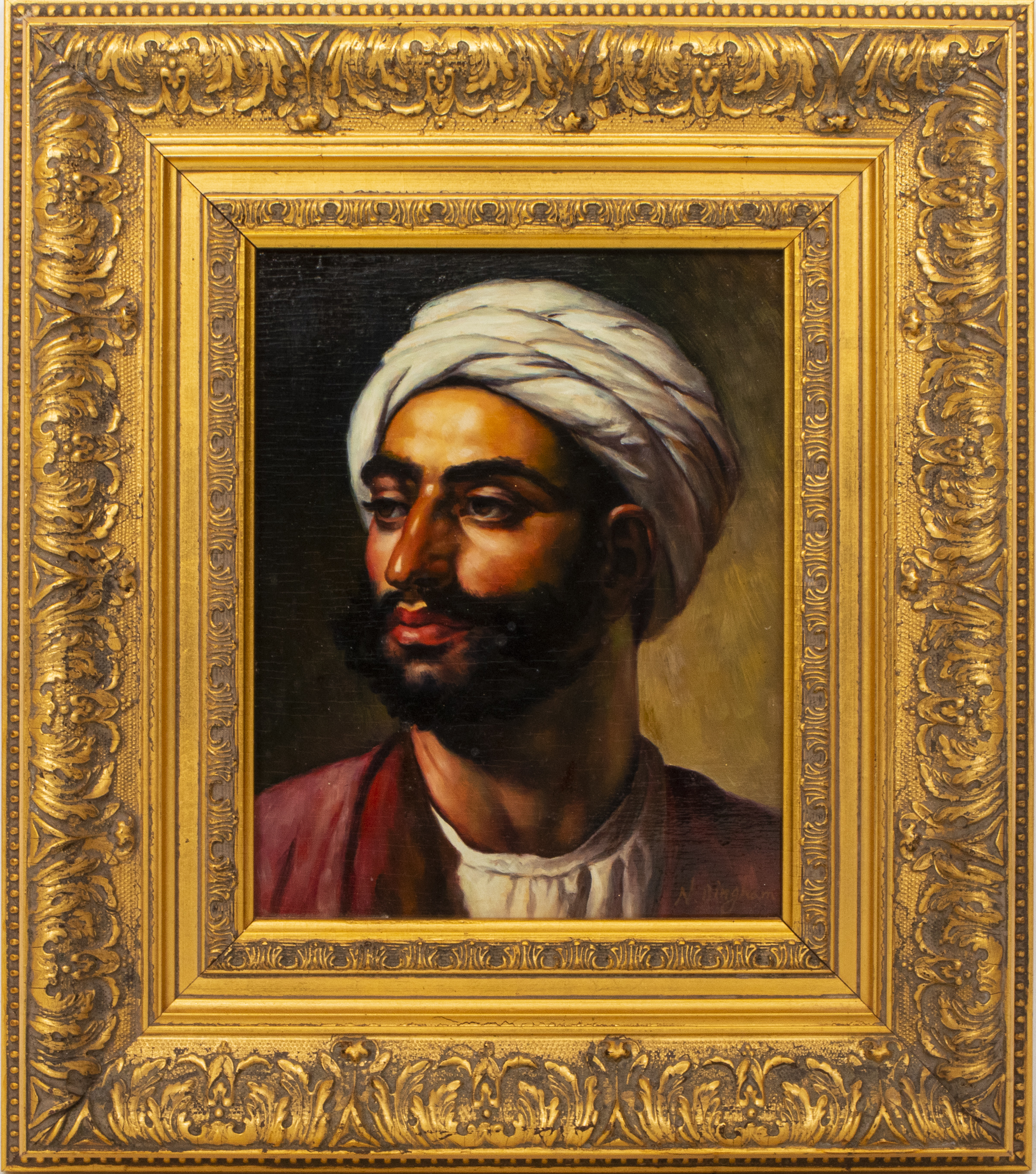 N HENRY BINGHAM ORIENTALIST PORTRAIT 3c46c2