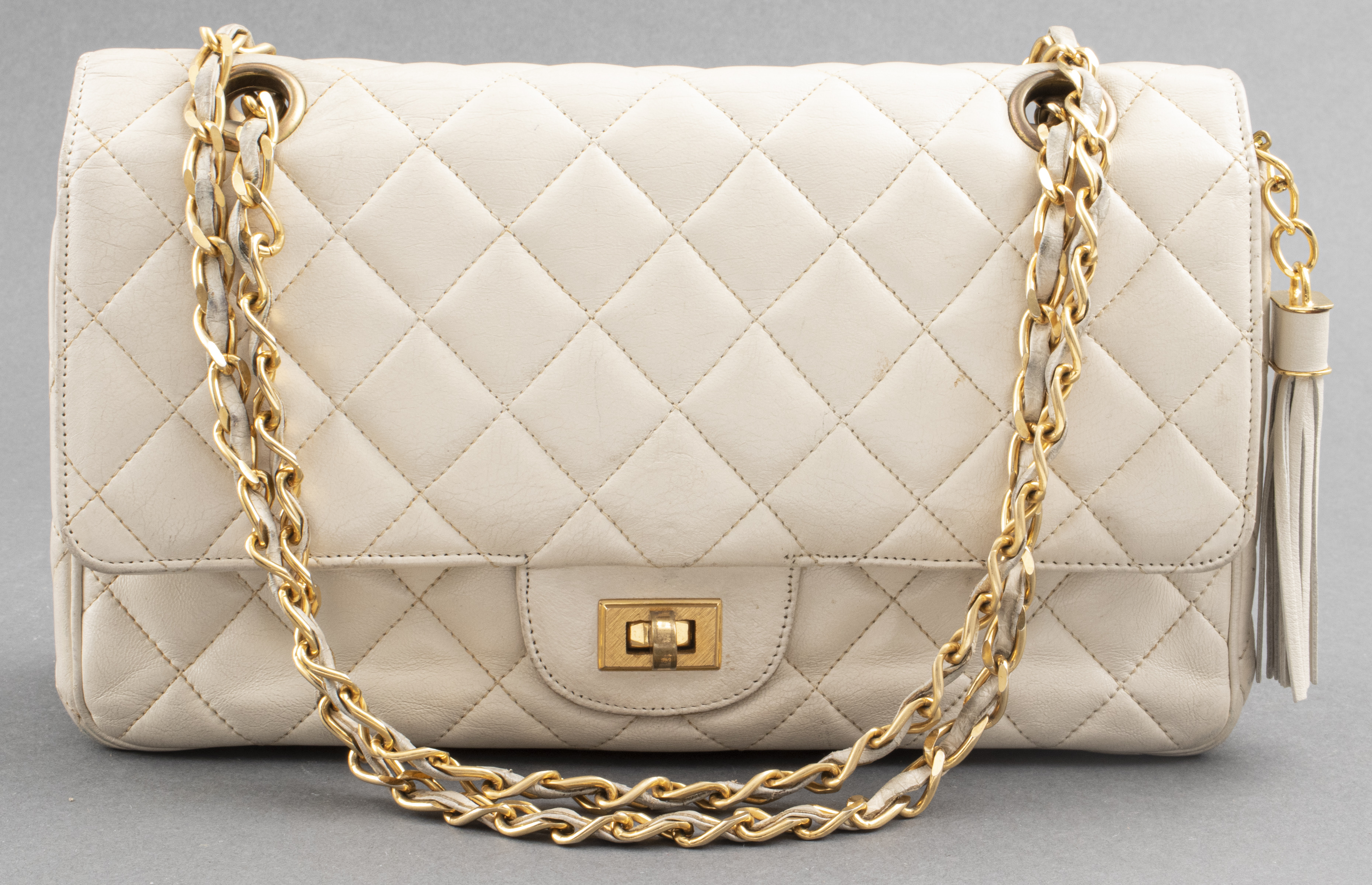 BEIGE QUILTED LEATHER 2 55 STYLE 3c485f