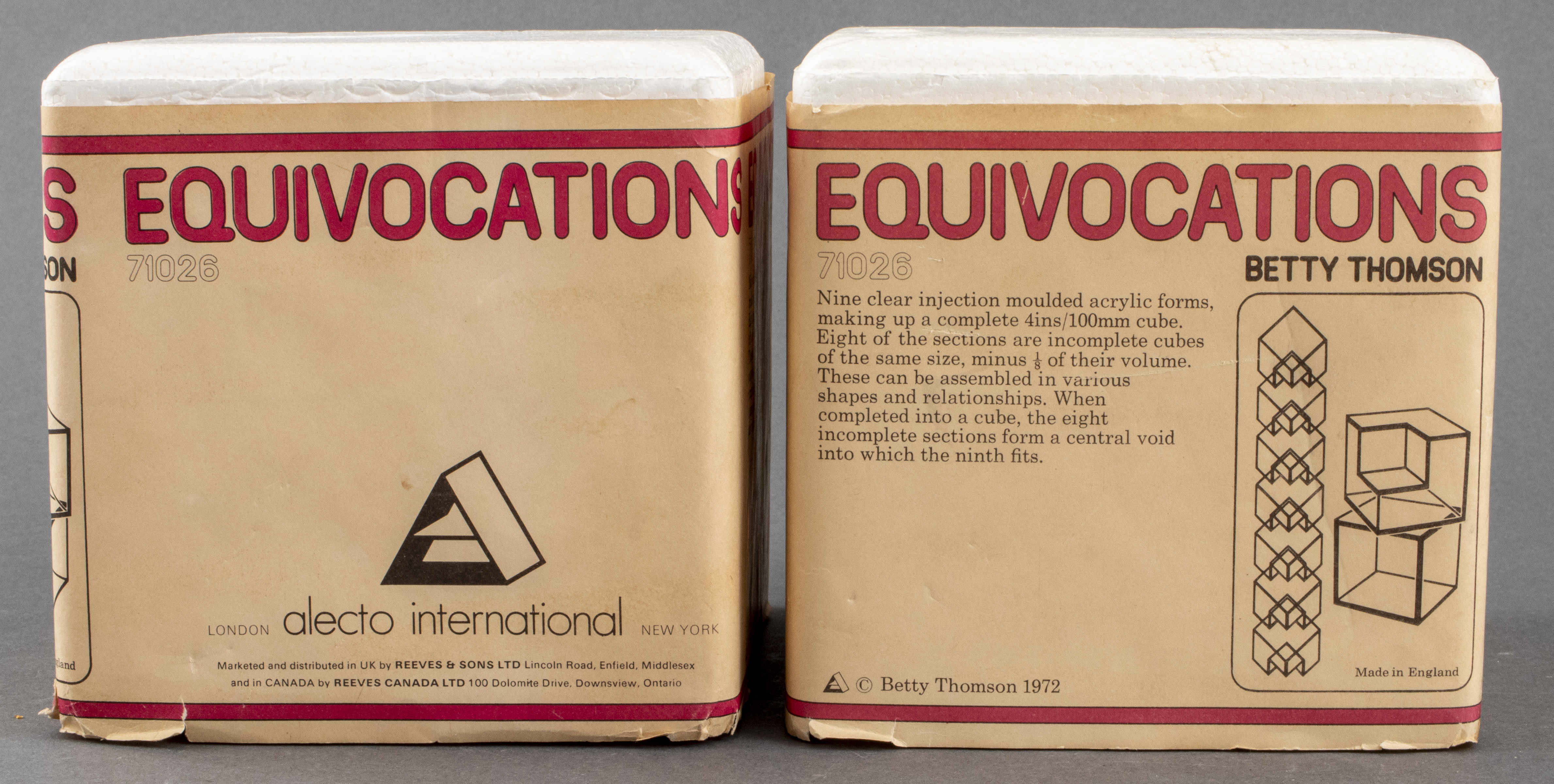 BETTY THOMSON 1972 EQUIVOCATIONS