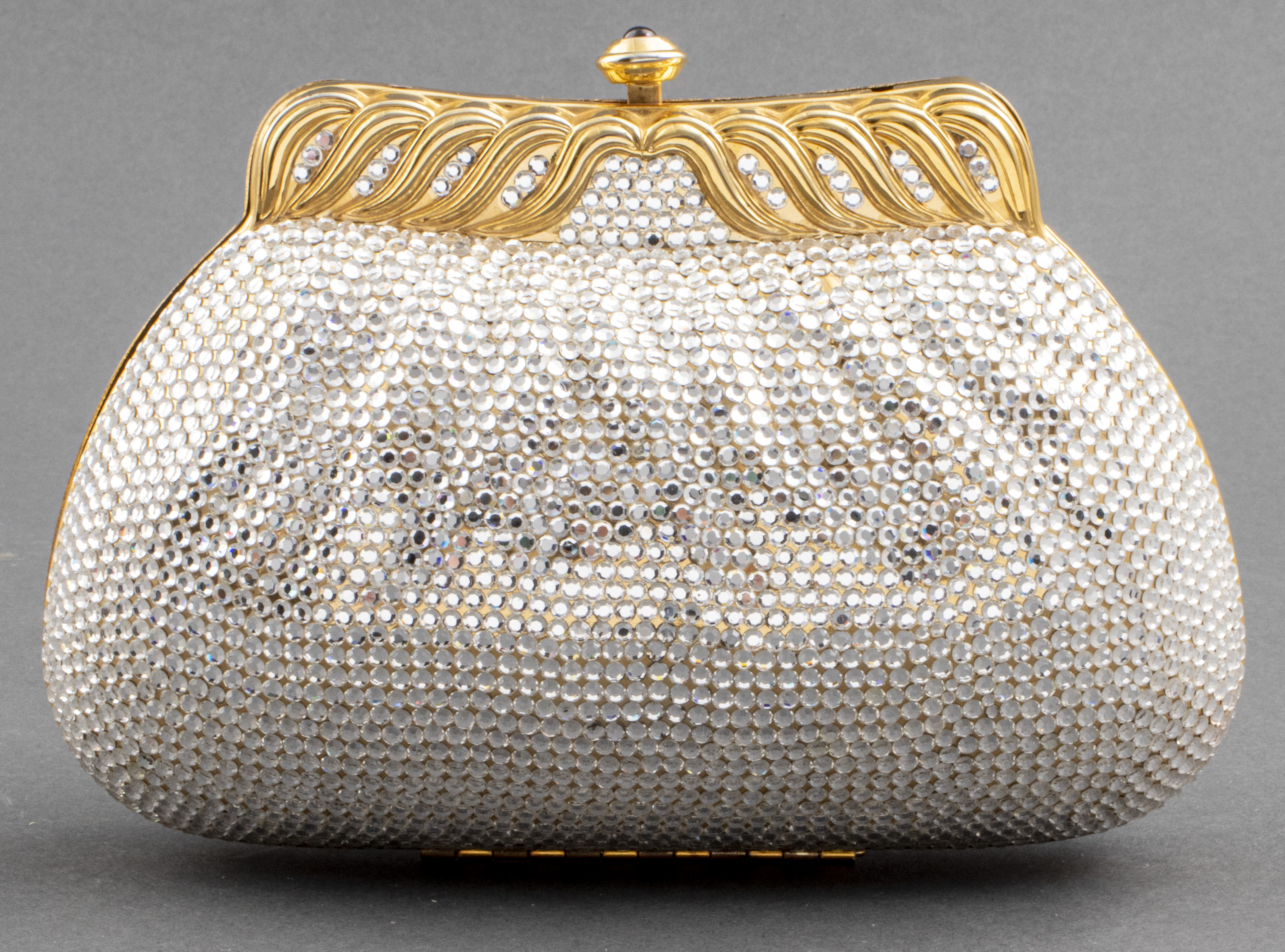 CRYSTAL MINAUDIERE CLUTCH with