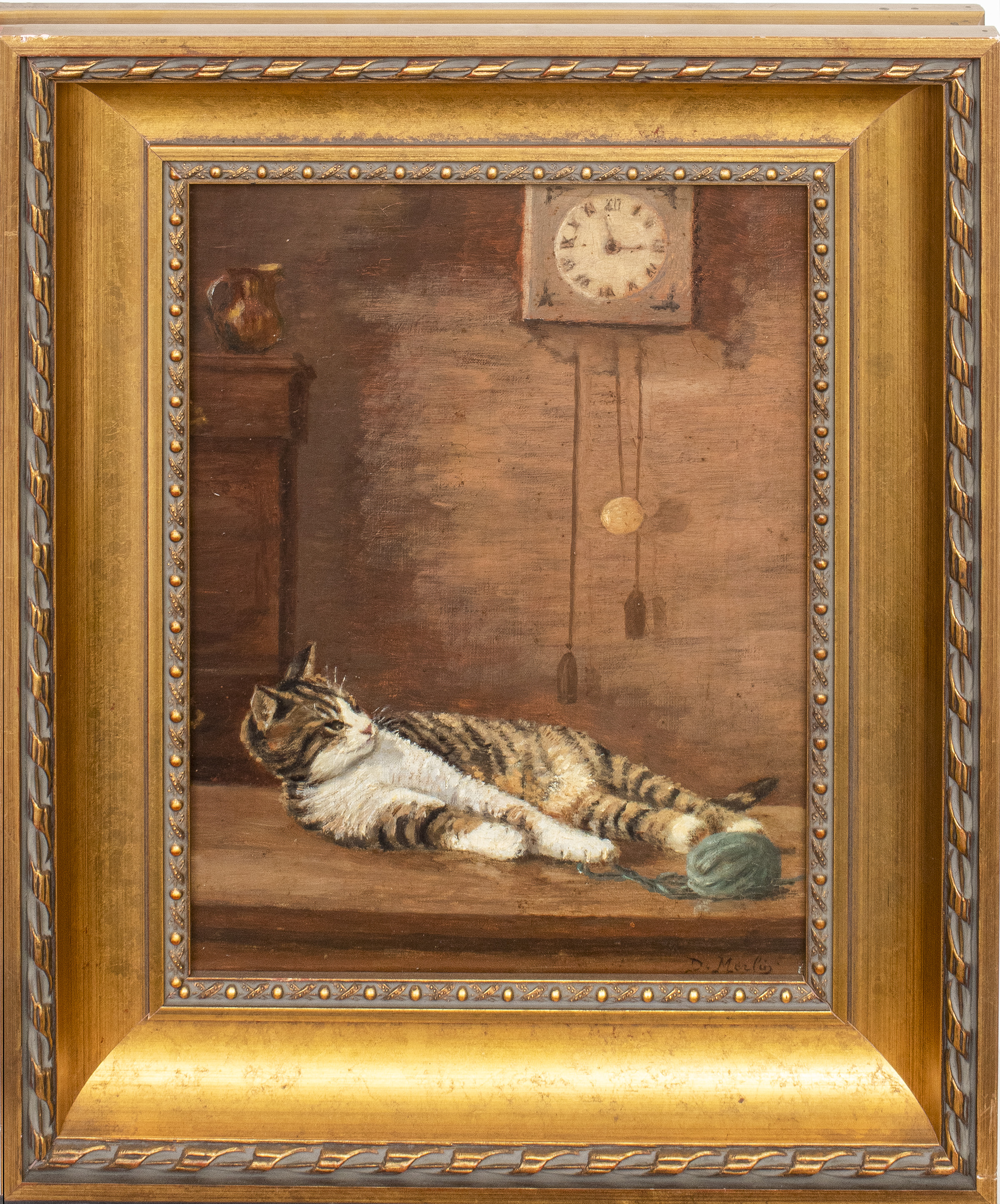 DANIEL MERLIN "CAT WITH YARN" OIL