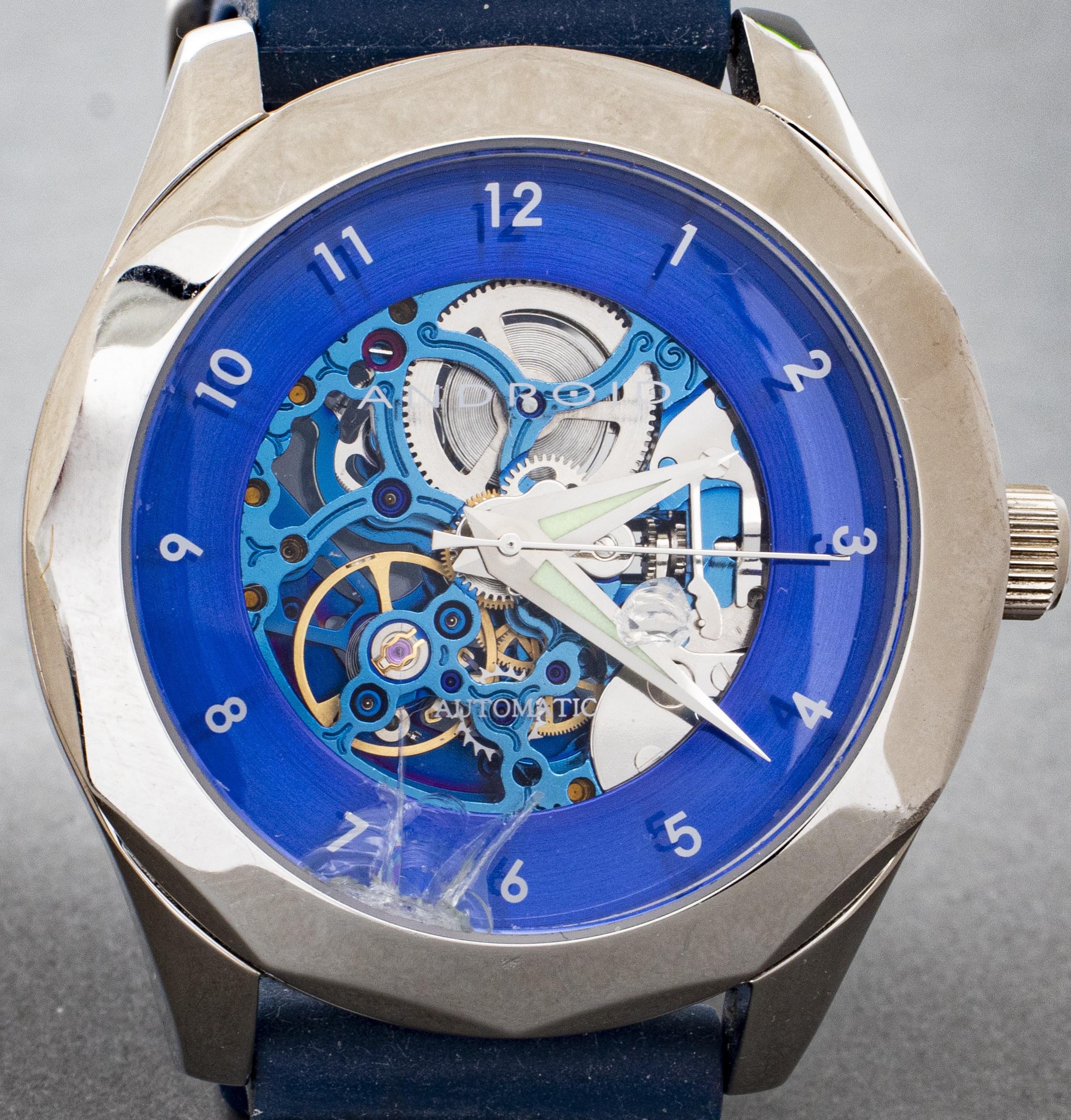 ANDROID MECHANICAL SKELETON WATCH  3c4cc1