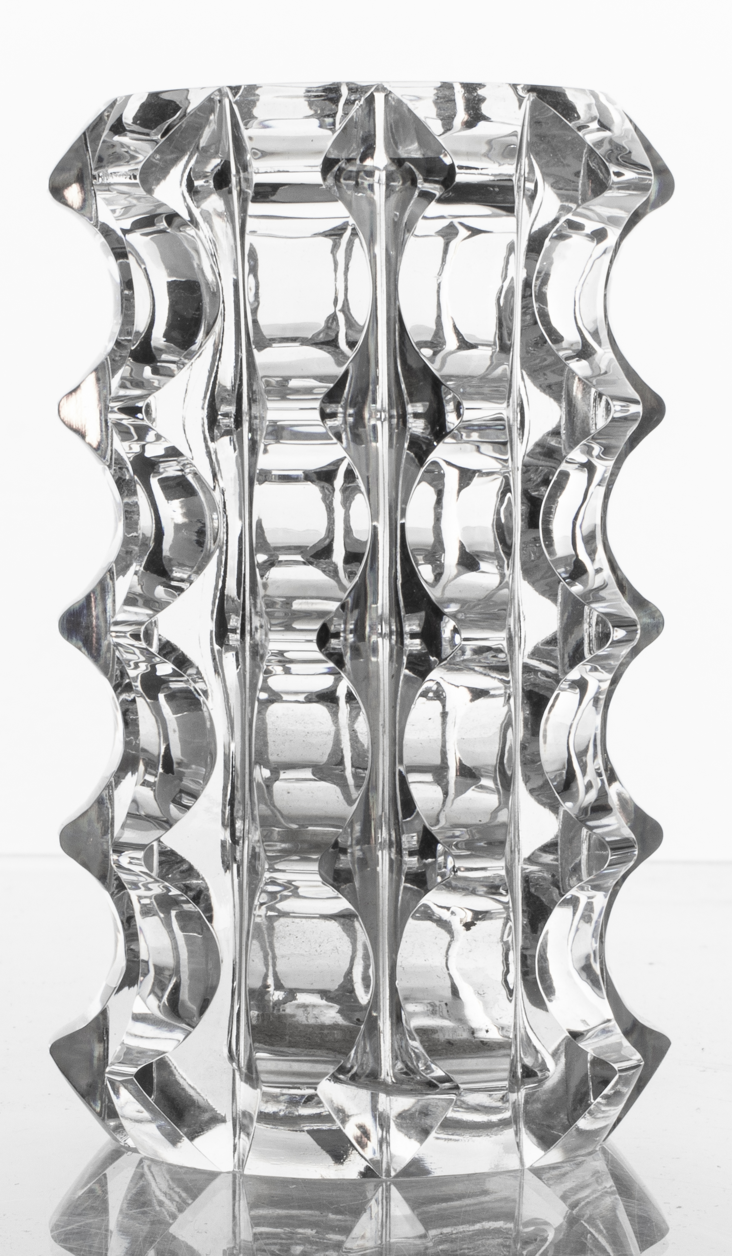 ROSENTHAL CYLINDRICAL CUT CRYSTAL