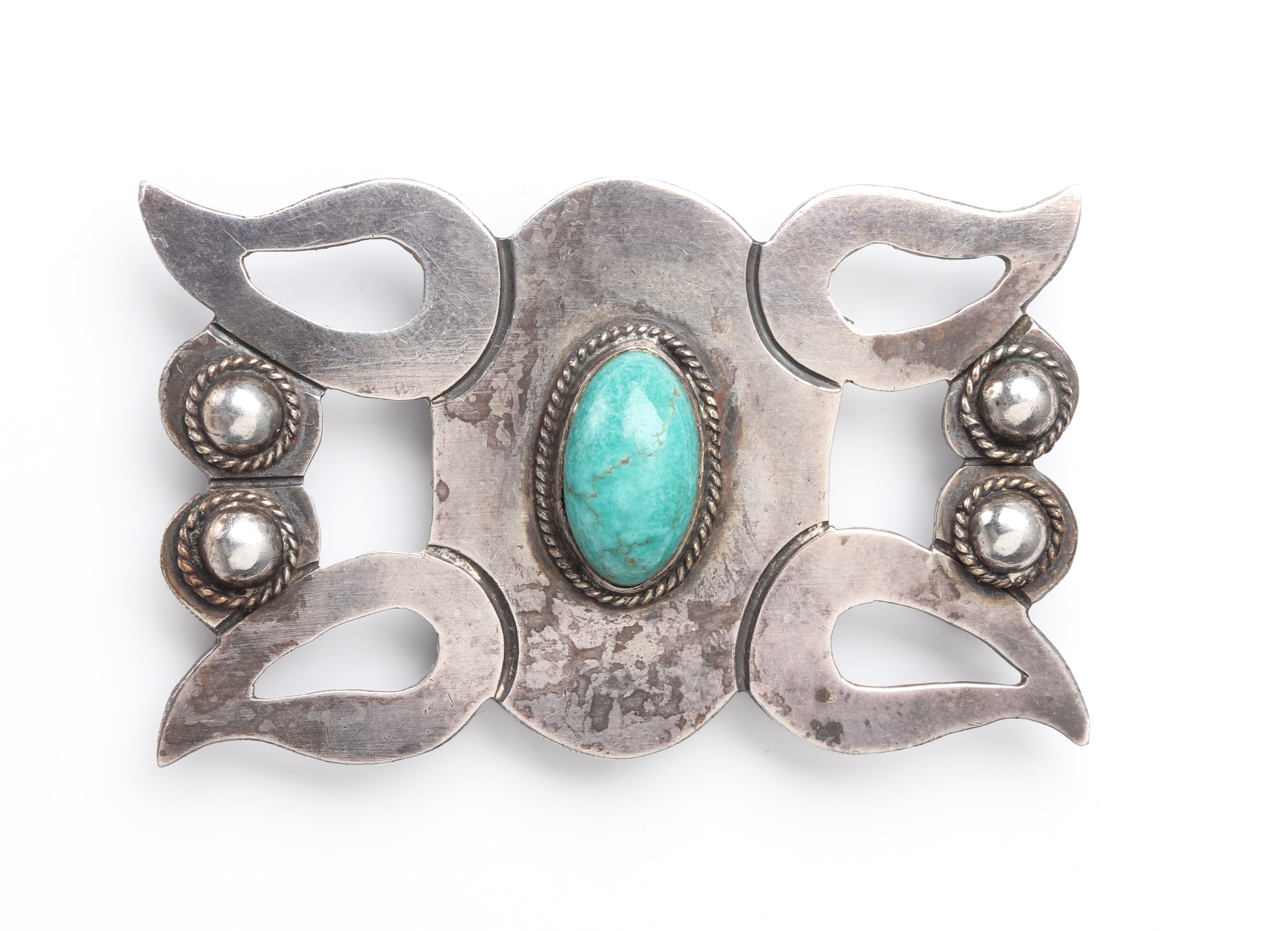 VINTAGE TAXCO 980 SILVER TURQUOISE