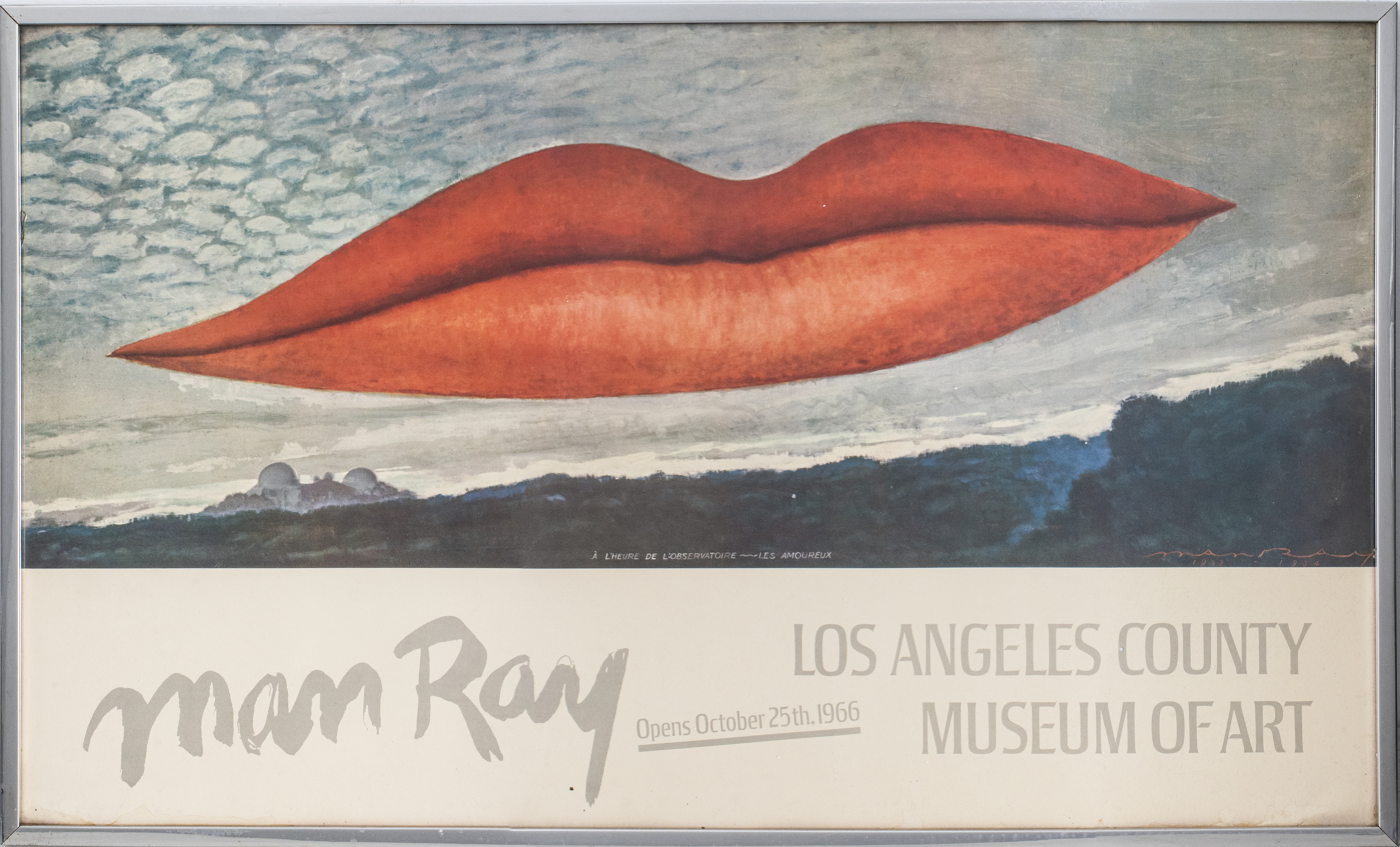 MAN RAY "LIPS" LACMA EXHIBITION