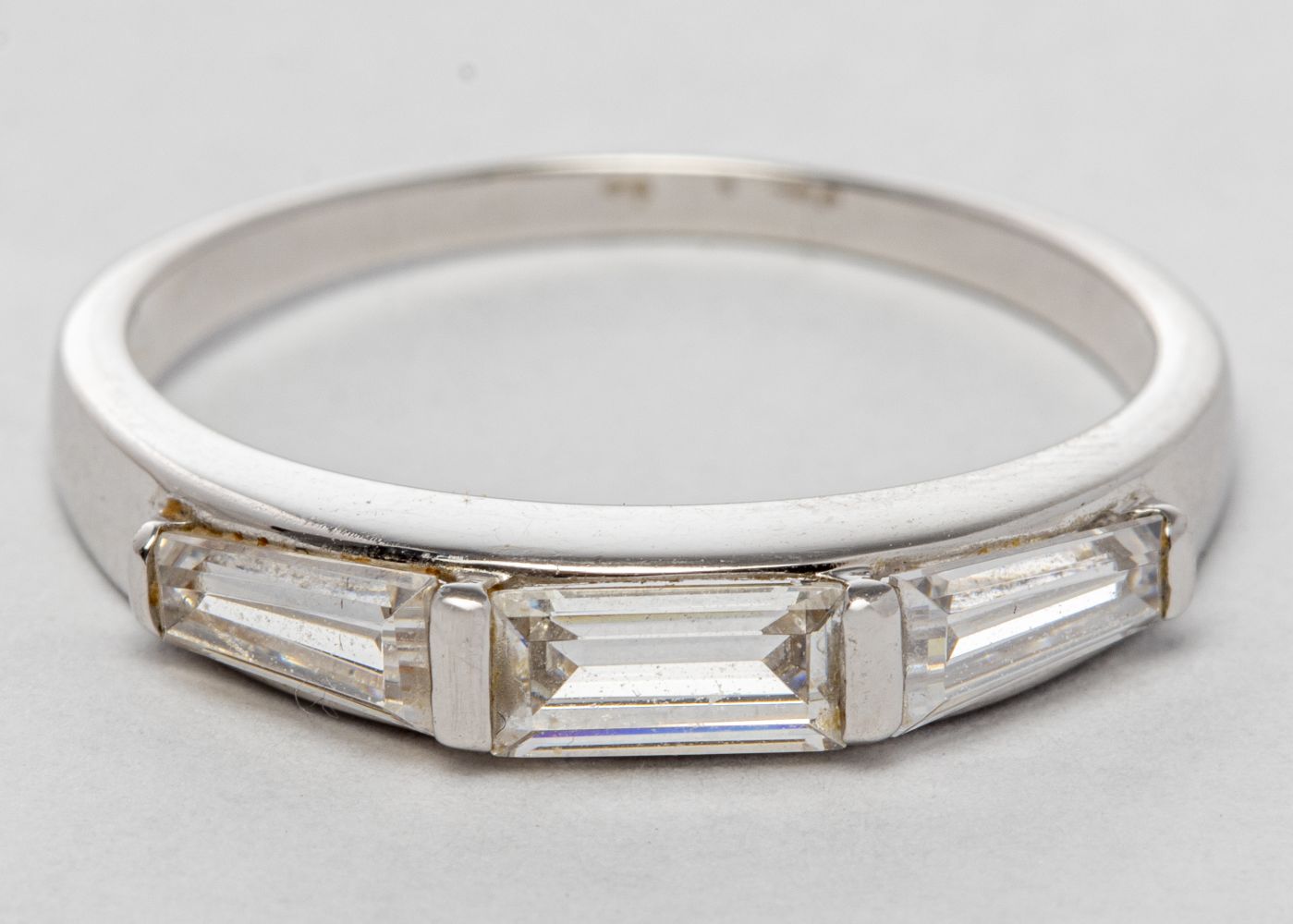 ART DECO STYLE 14K WHITE GOLD  3c4e40