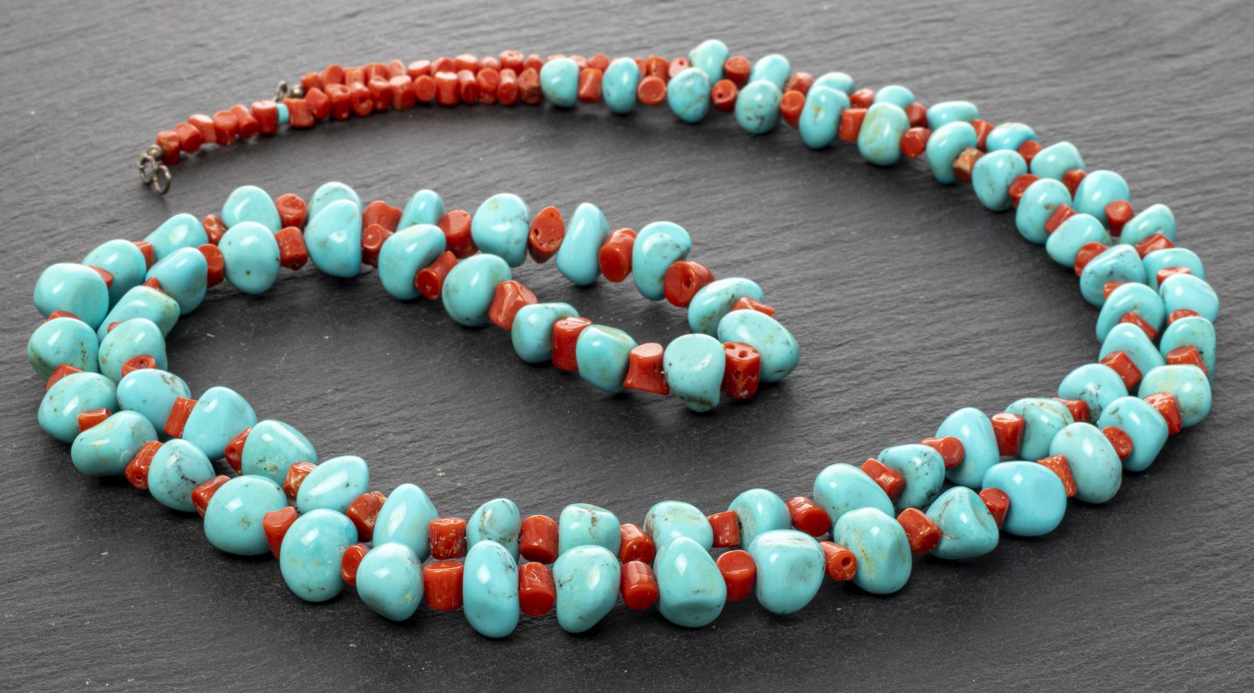 NATIVE AMERICAN TURQUOISE & CORAL