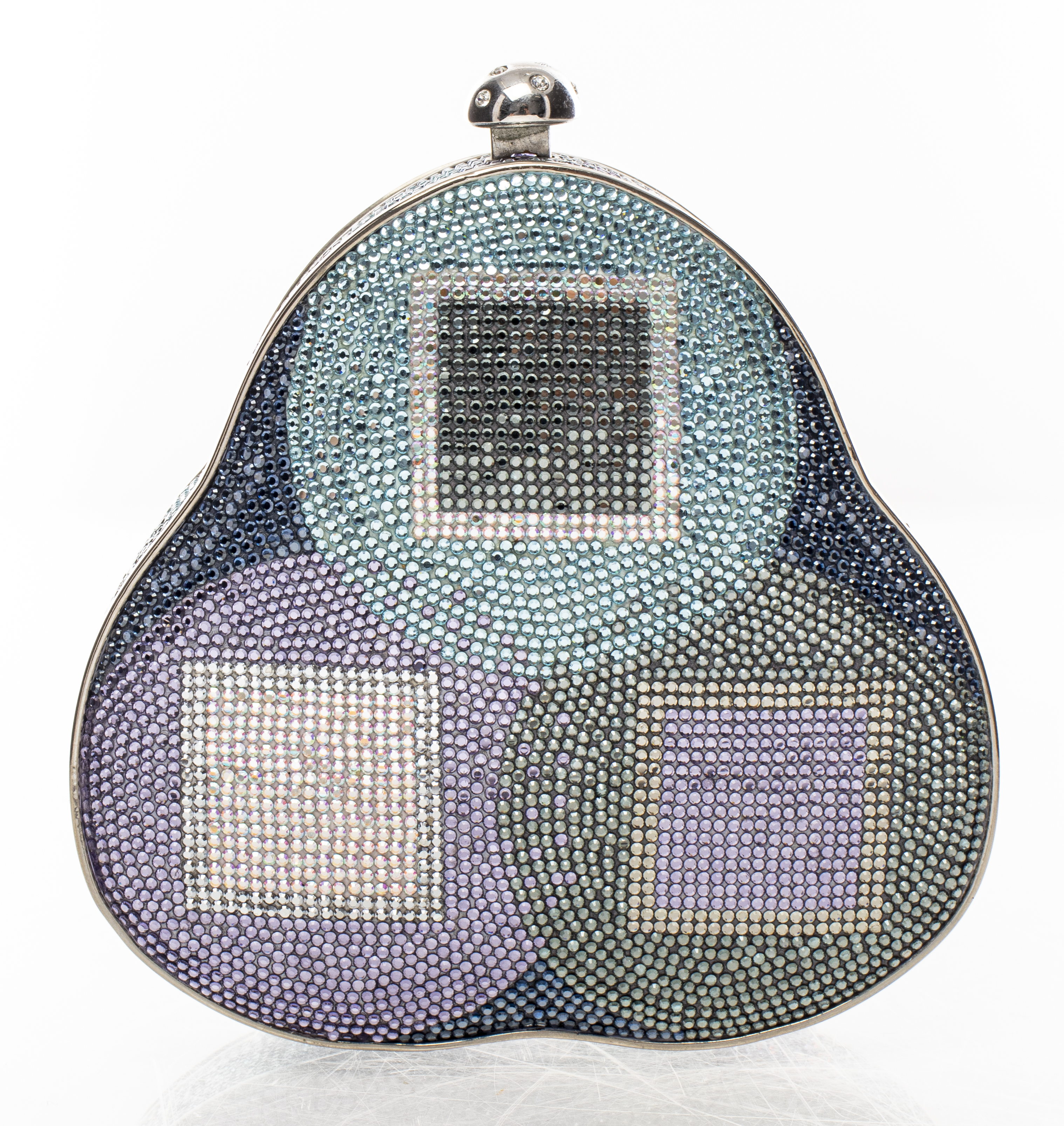 JUDITH LEIBER GEOMETRIC MOTIF MINAUDIERE