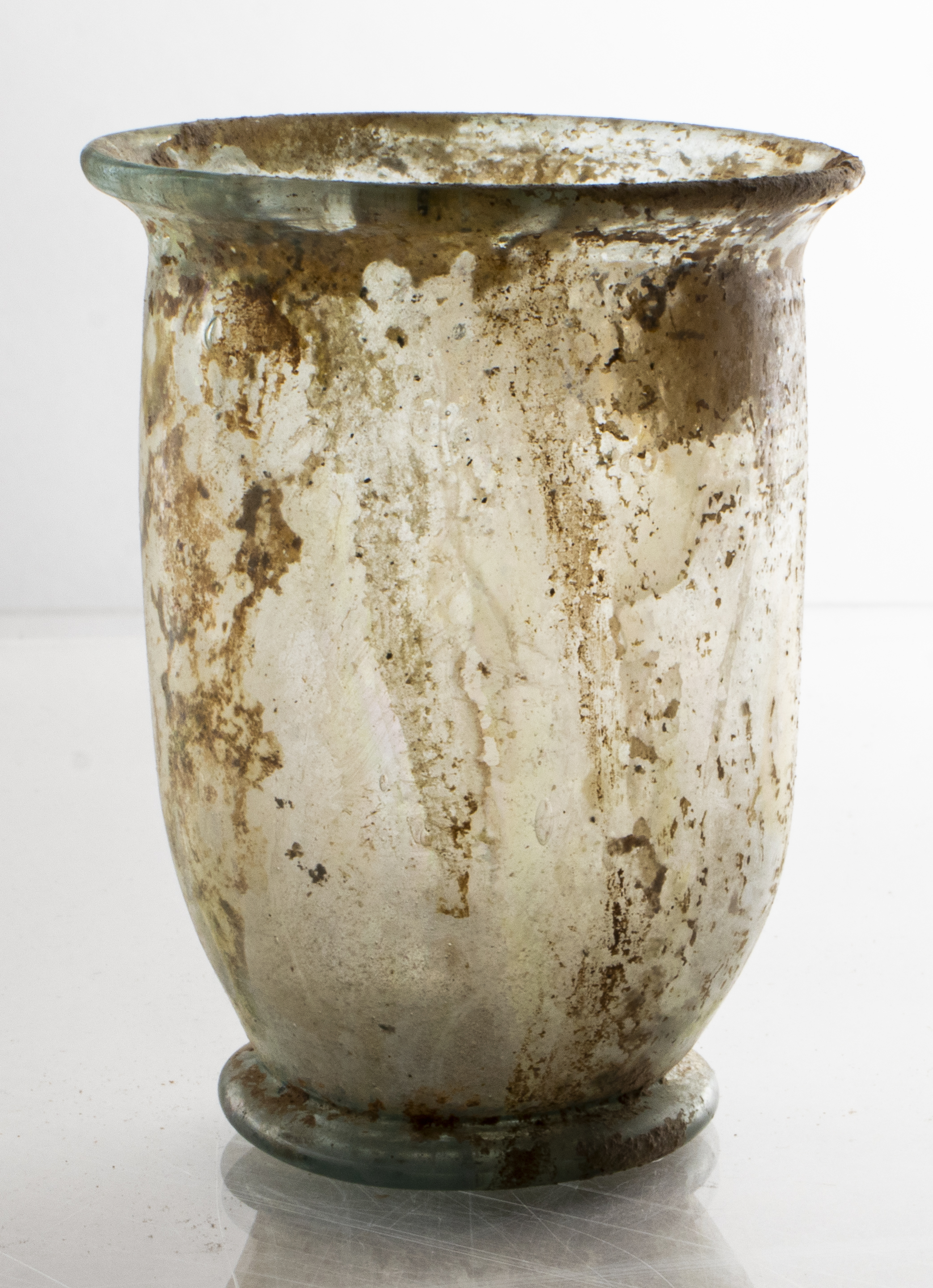 ANCIENT ROMAN GLASS BEAKER Ancient