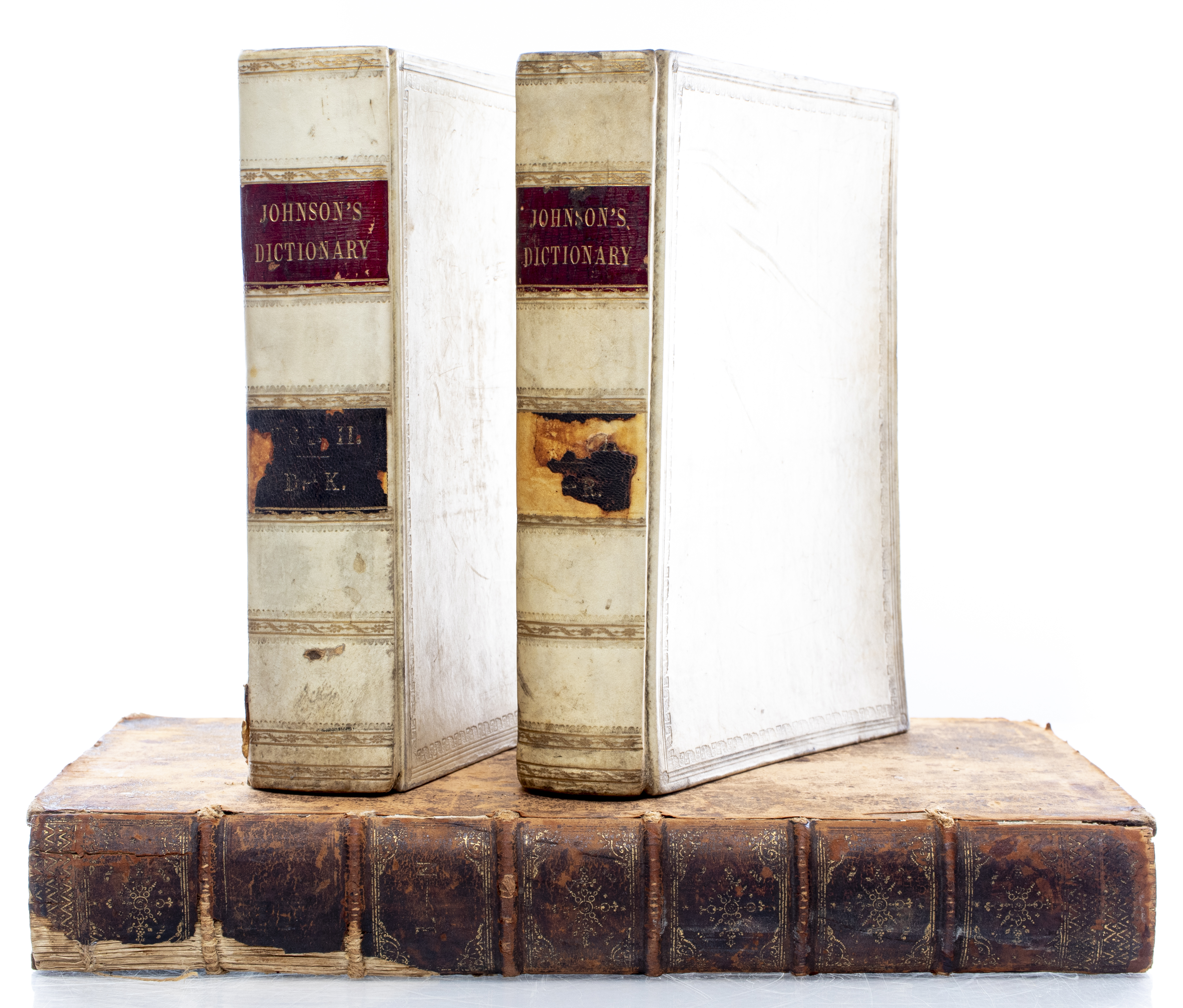 18TH CENTURY ASSORTED ENGLISH DICTIONARIES,