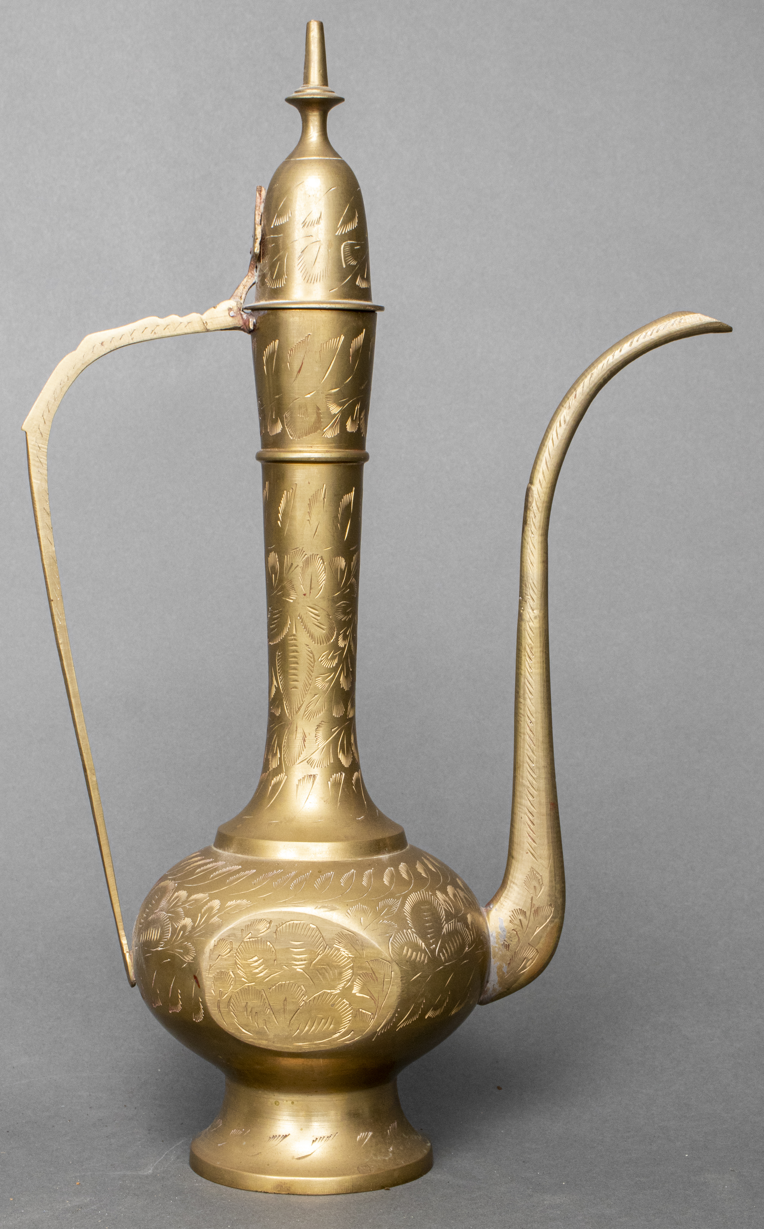 PERSIAN BRASS AFTABA WATER PITCHER