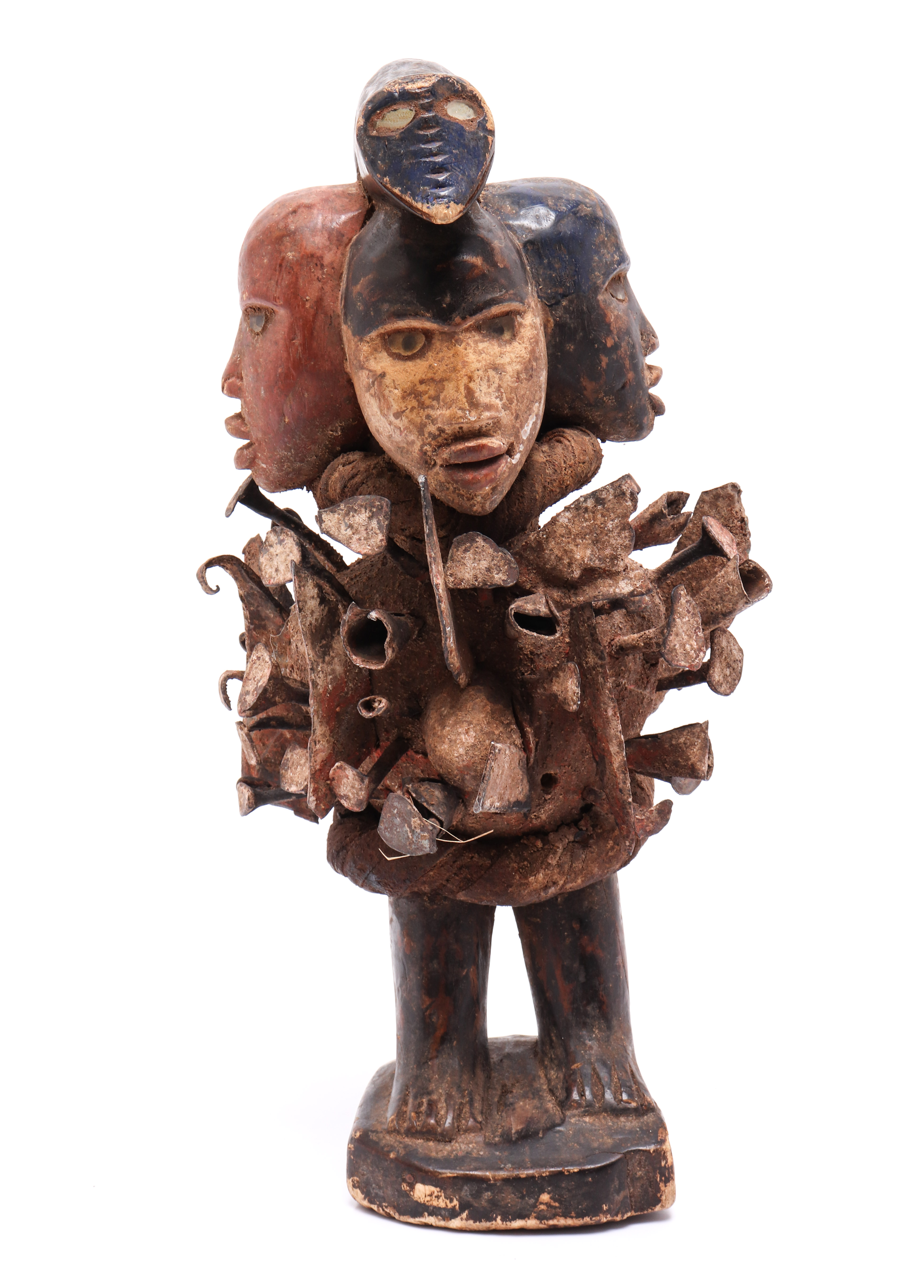 AFRICAN NKISI NKONDI POWER FIGURE 3c504b