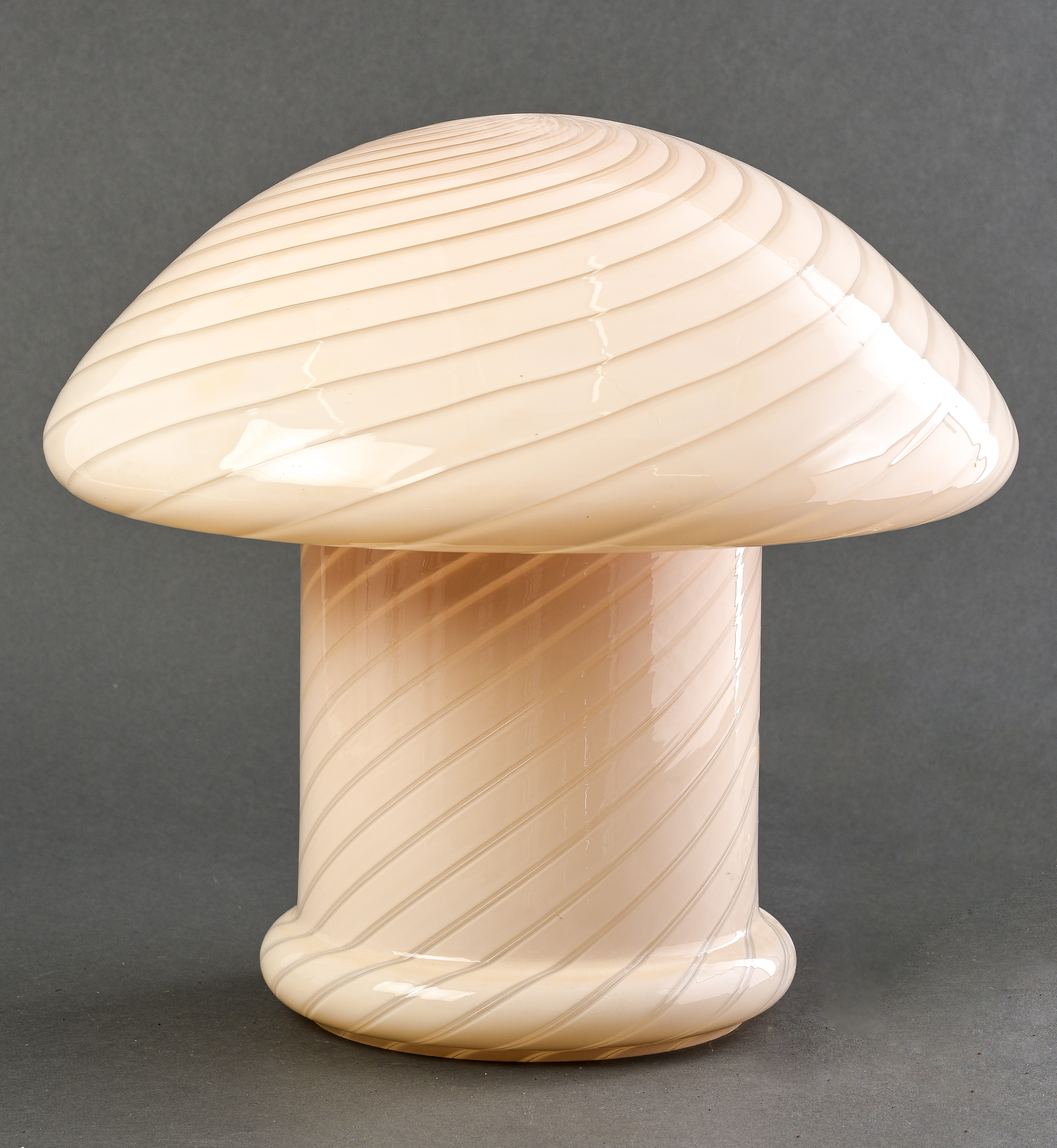 MURANO GLASS MUSHROOM LAMP Italian