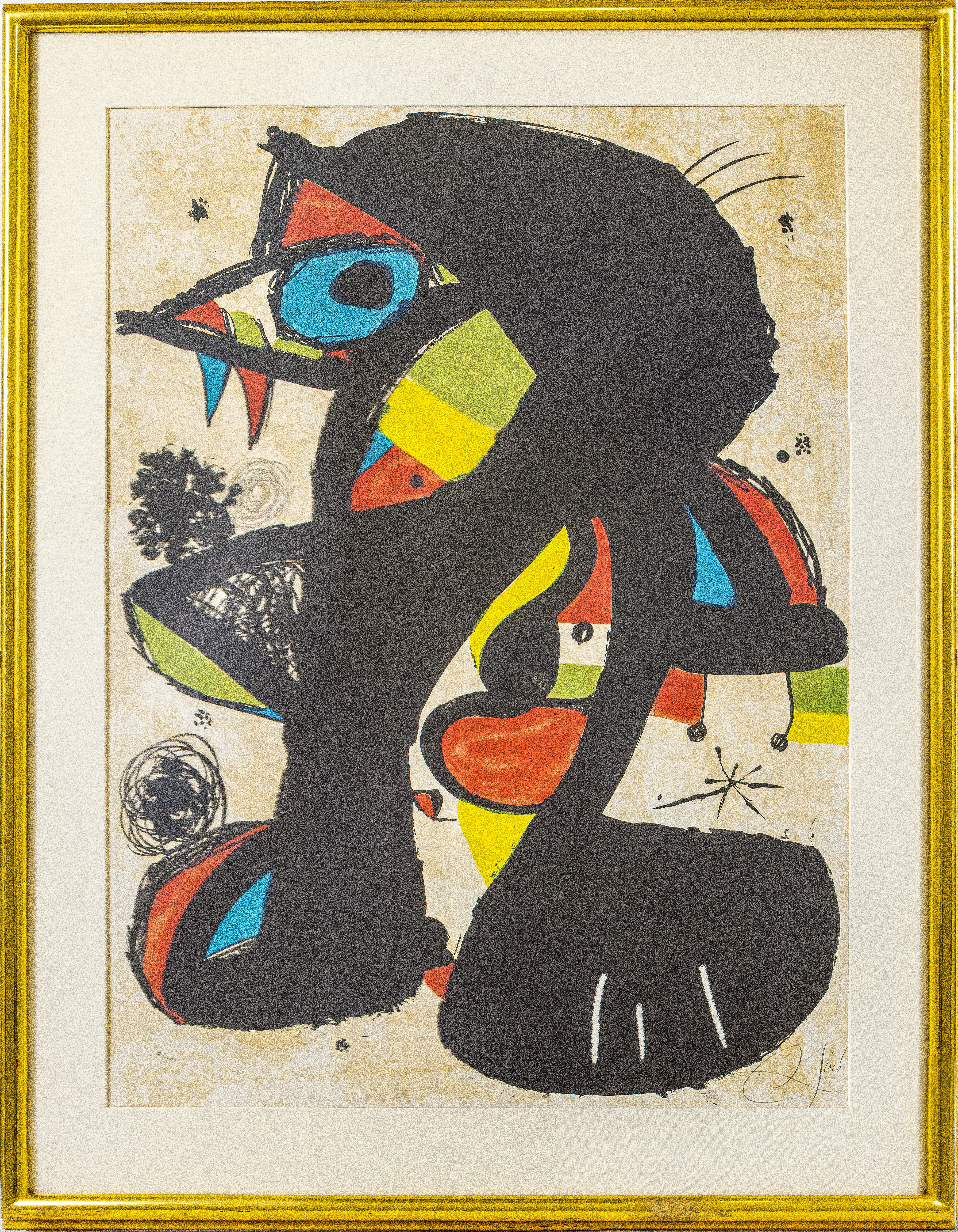 JOAN MIRO "INCIVISA" LITHOGRAPH