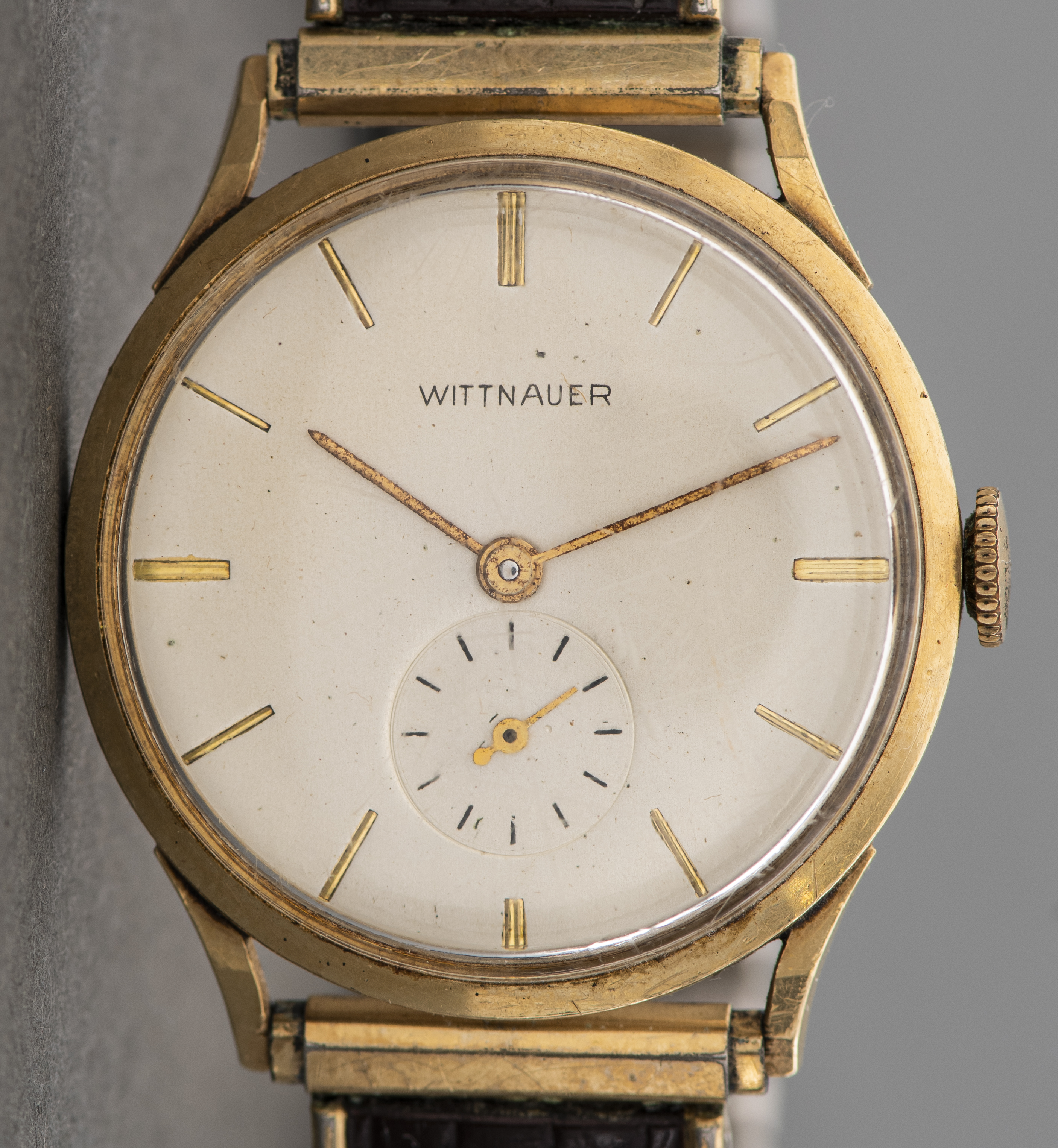 VINTAGE WITTNAUER 14K YELLOW GOLD 3c5139